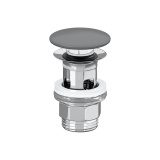 Cutout image of Villeroy & Boch Graphite Slotted Click-Clack Basin Waste